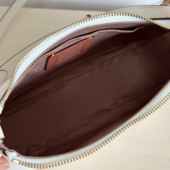 Coach Teri Shoulder Bag In Signature Canvas CA548 - Picture 4 of 9